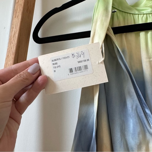 FRNCH Paris Aubreya Tie-Dye Halter Maxi Dress - NWT - Size M - Picture 6 of 11